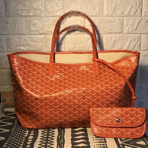 orange goyard purses